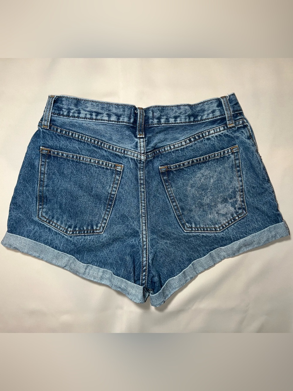 Abercrombie & Fitch Annie High Rise Denim Shorts | Size 27(4) - Picture 3 of 6